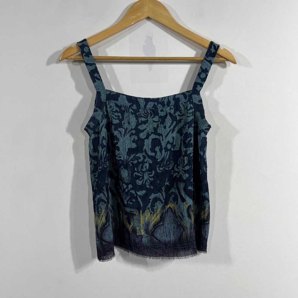 Rafael 90s Festival Retro Boho Beachy Y2K Tank Top Hippie Womens Medium